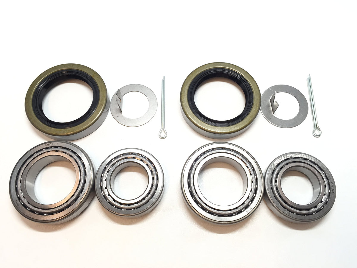 WPS double-lip grease seal close detail showing reinforcement spring to help retain grease