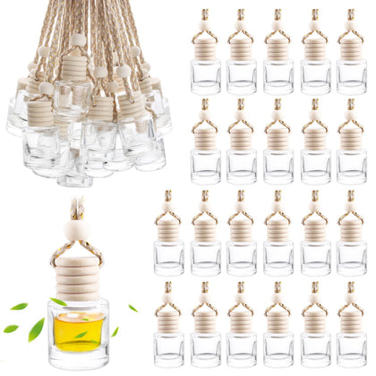 Wresty front view of 50 round glass bottles showing bulk value and convenience