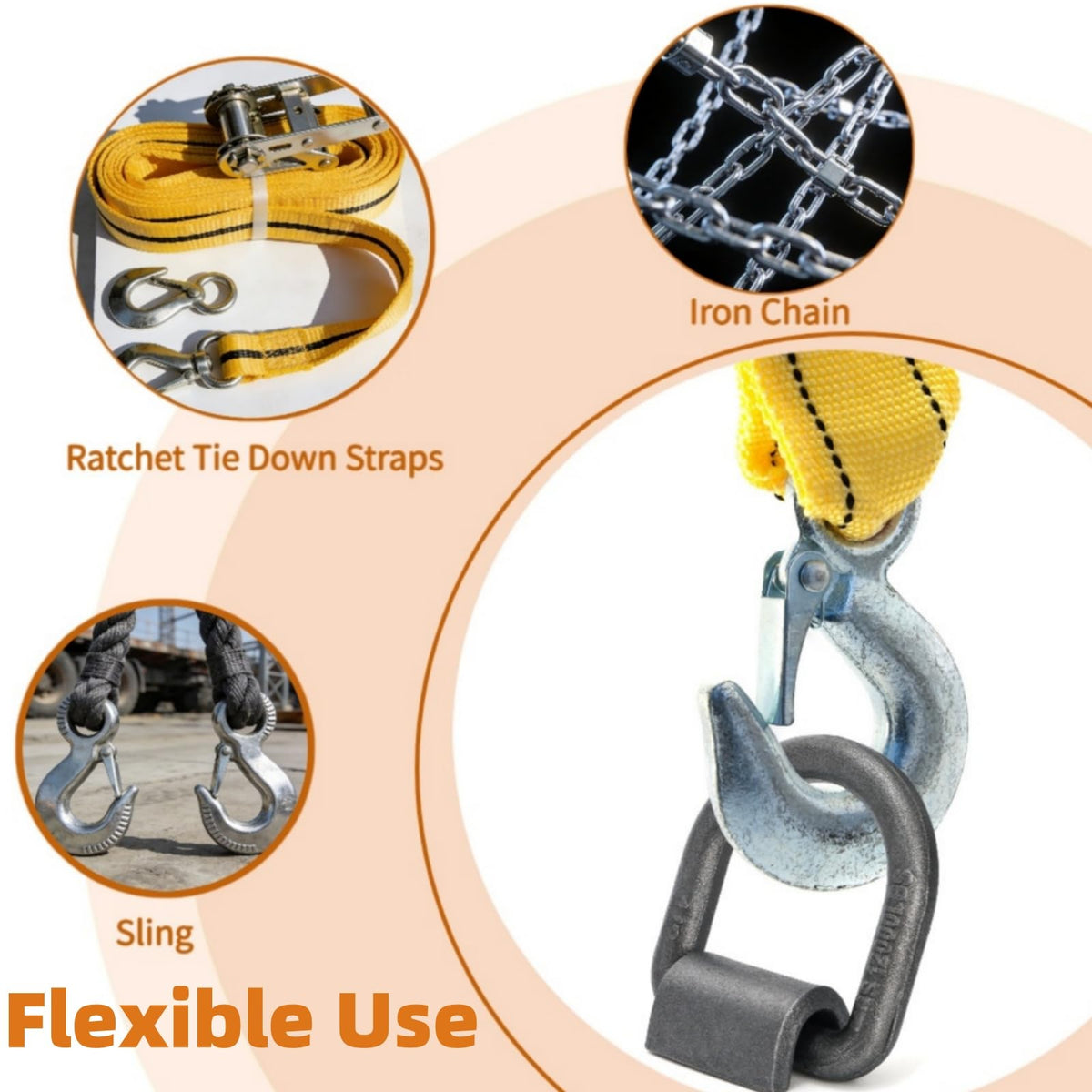 WRINGKIT bracket and D-ring side view showing weld-ready design for secure mounting