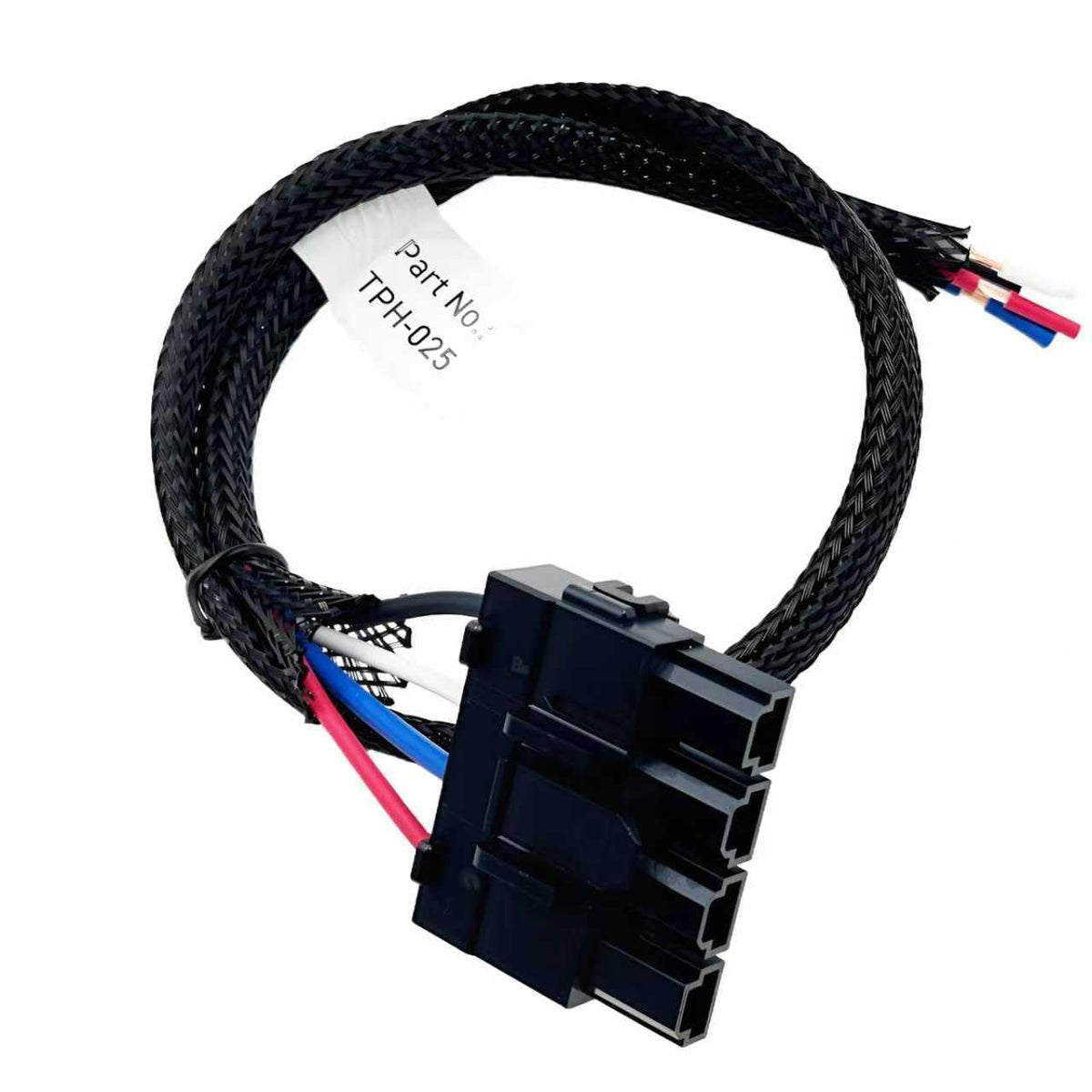 WRUHG TPH-025 front connector showing secure fit and reliable contact