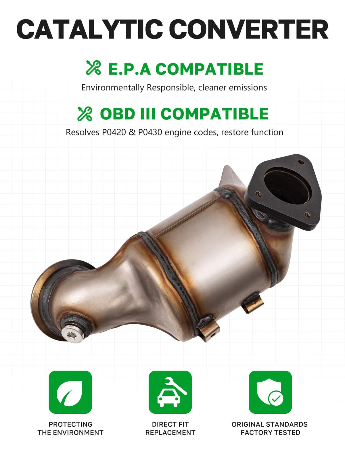 WRYNRQW packaged converter with warranty card demonstrating included coverage
