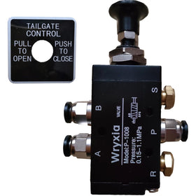 Wryxia BAV010 front view showing control lever and ports for reliable operation