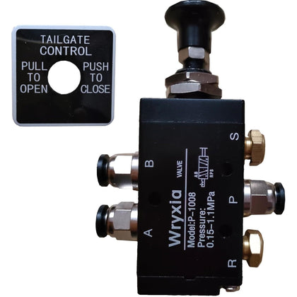 Wryxia BAV010 front view showing control lever and ports for reliable operation