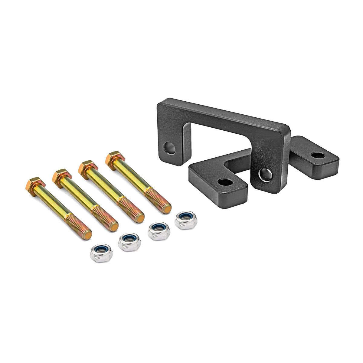 Wsays front packaging showing kit components and benefit of bolt-on installation