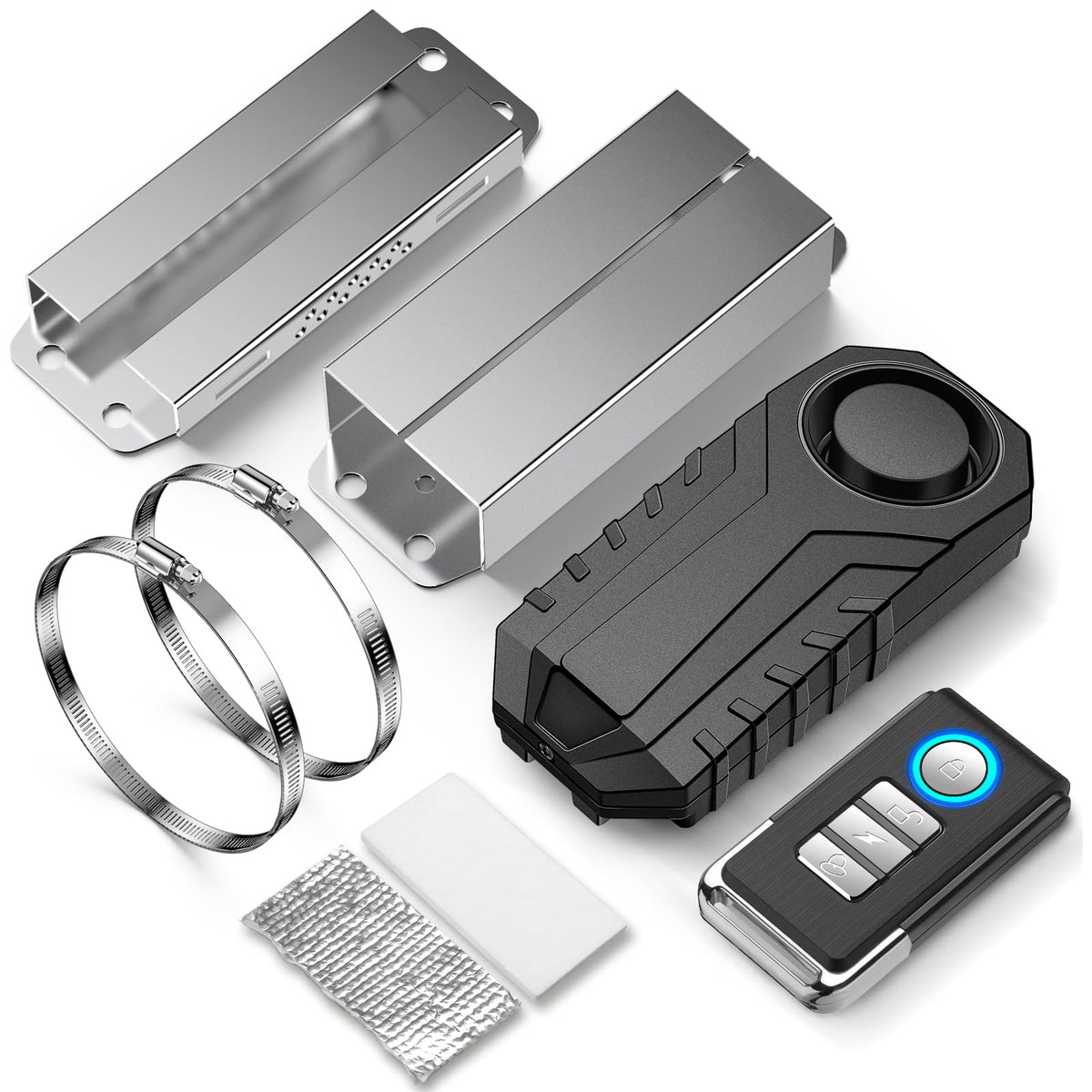 wsdcam front view aluminum housing showing durable construction and theft deterrence