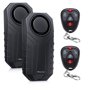 wsdcam front view of the 2-pack alarm showing compact design and quick protection