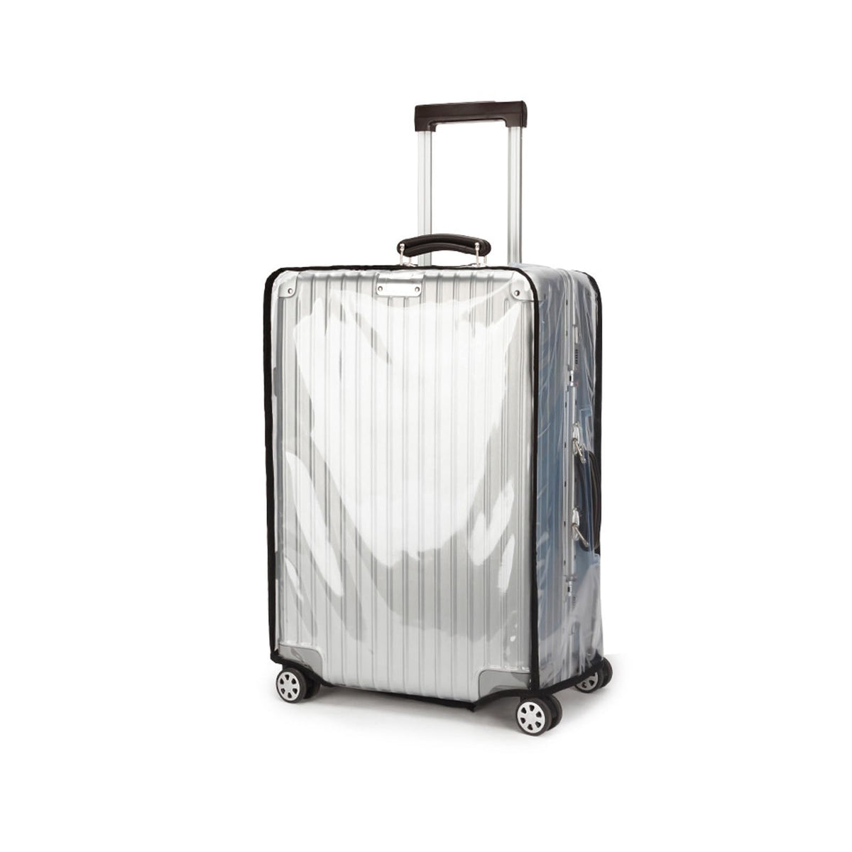Wsstacxy front view of 32-inch cover showing full-case protection and visibility