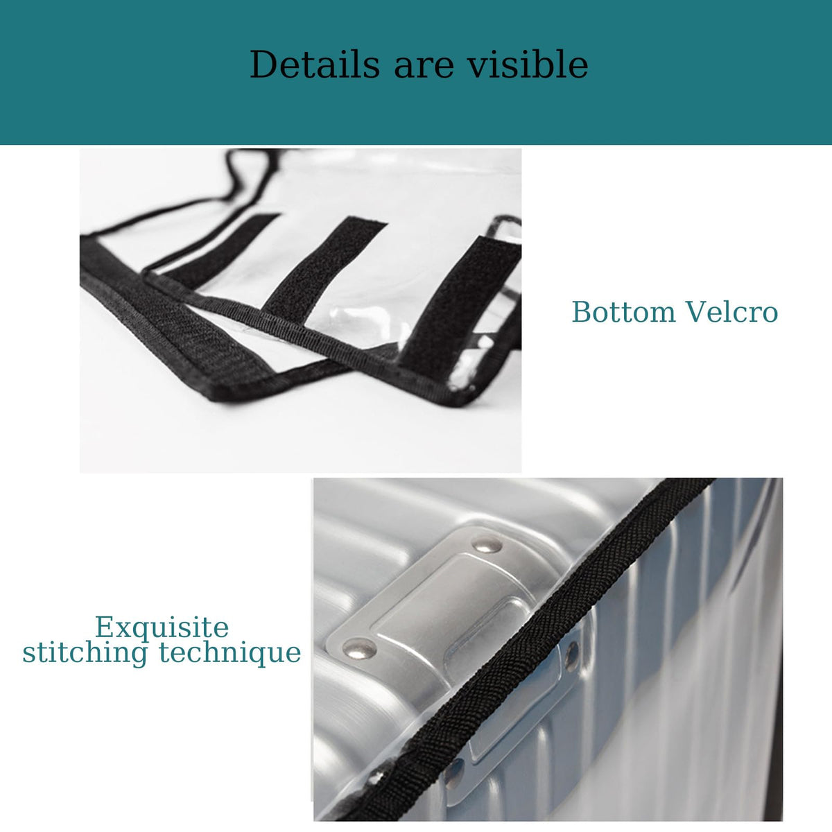 Wsstacxy luggage cover shedding water to show rain resistance benefit