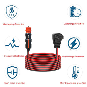 WSVOLLIS full 10FT cable laid out to show extra reach and placement options