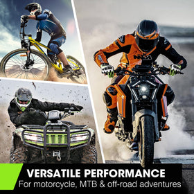 WTACTFUL fluorescent green option boosting visibility and rider safety