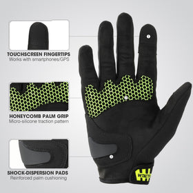 WTACTFUL palm texture with silicone print for improved anti-slip grip