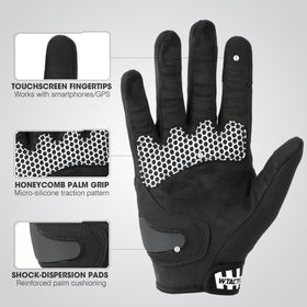 WTACTFUL palm texture detail with silicone print for enhanced grip