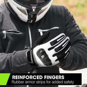 WTACTFUL gloves next to a hand for clear size and scale reference
