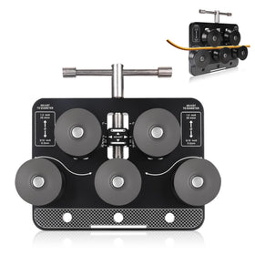 Wudey front overview of straightener showing compact durable frame and mounting points