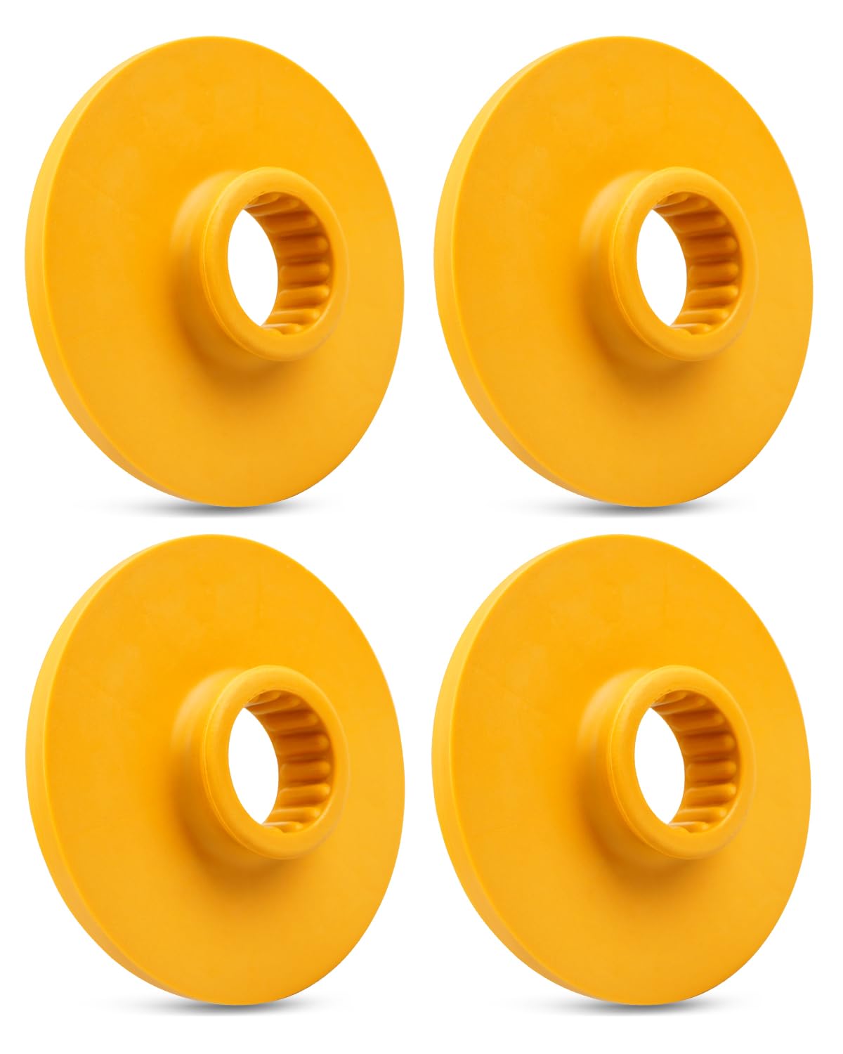 Wujexuhe front packaging showing four bump stops and compatibility list benefits fitment clarity