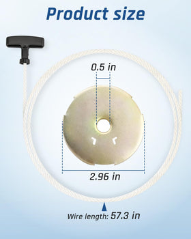 Wujexuhe starter next to coin and ruler indicating compact correct sizing