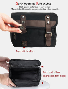 WUMOTIX open bag revealing internal capacity for tools and essentials