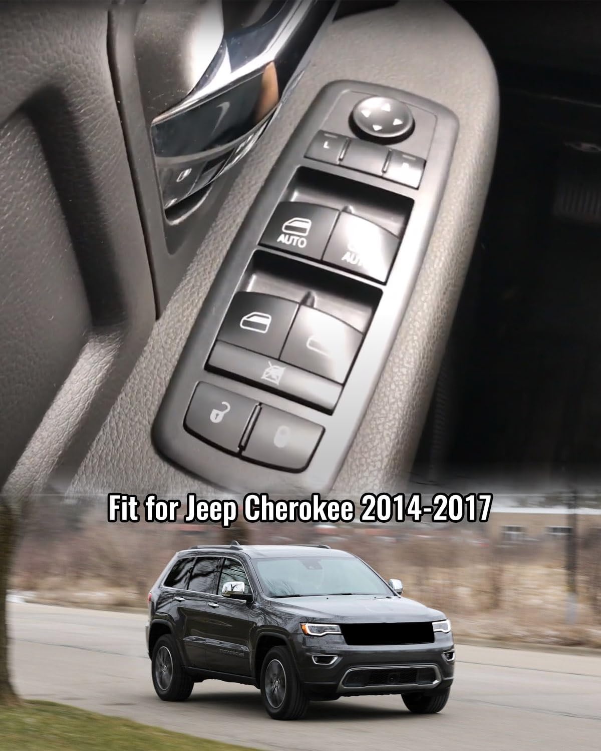 WUMZIJ installed in Jeep Cherokee door restoring window control