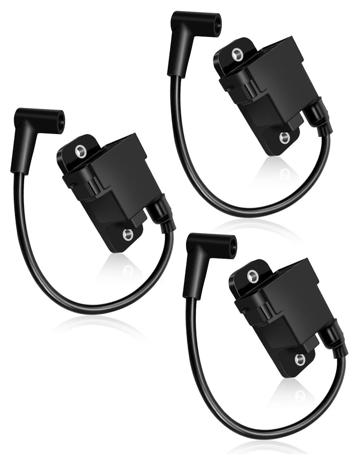 WUMZIJ ignition coil front view showing compact marine-grade housing and easy-fit benefit