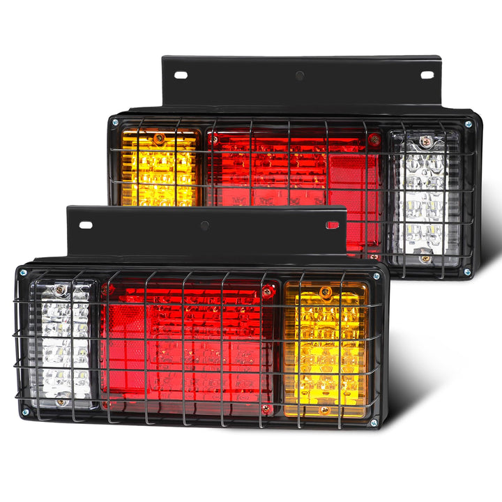 WUSHIXAN front view showing rectangular 40-LED array for high visibility