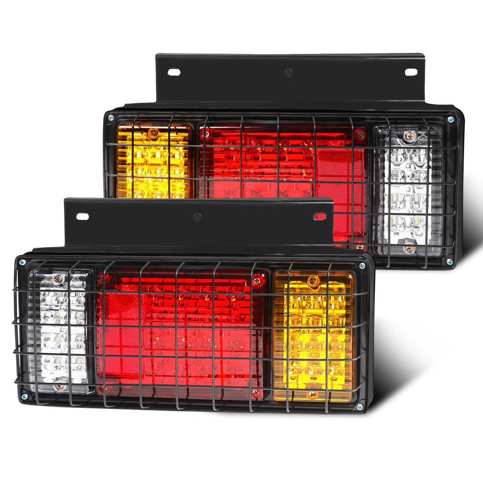 WUSHIXAN front view showing rectangular 40-LED array for high visibility