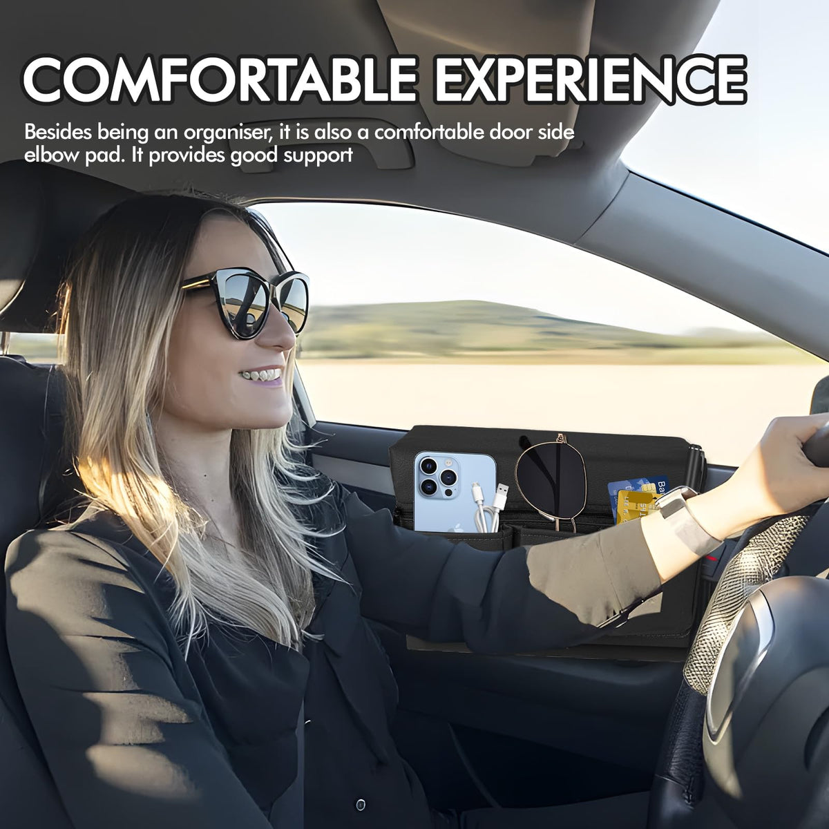 wuyaoyao lifestyle car interior styled shot illustrating comfort and tidy cabin