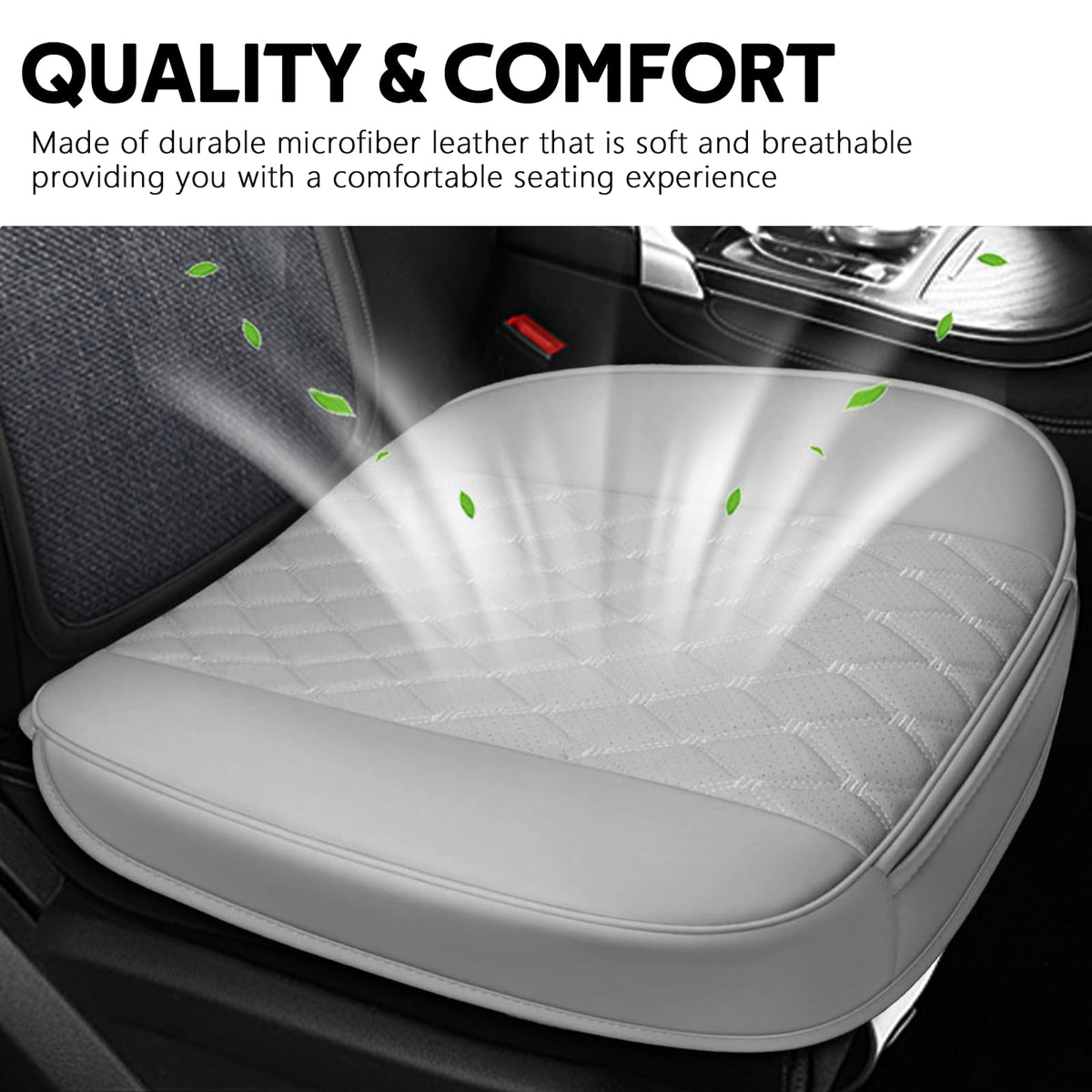 wuyaoyao size scale comparison with ruler to confirm fit for most vehicle seats