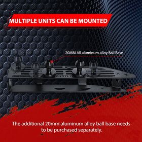 WXRYLYN ball joint and locking levers demonstrating secure anti-vibration lock