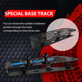 WXRYLYN carbon-fiber extension pole detail showing lightweight reach benefit