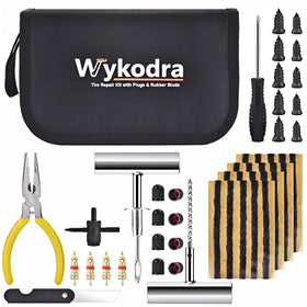 Wykodra front case open showing organized tools and plugs for fast repairs
