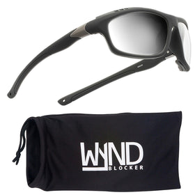WYND Blocker front view showing sleek frame and protective fit benefit