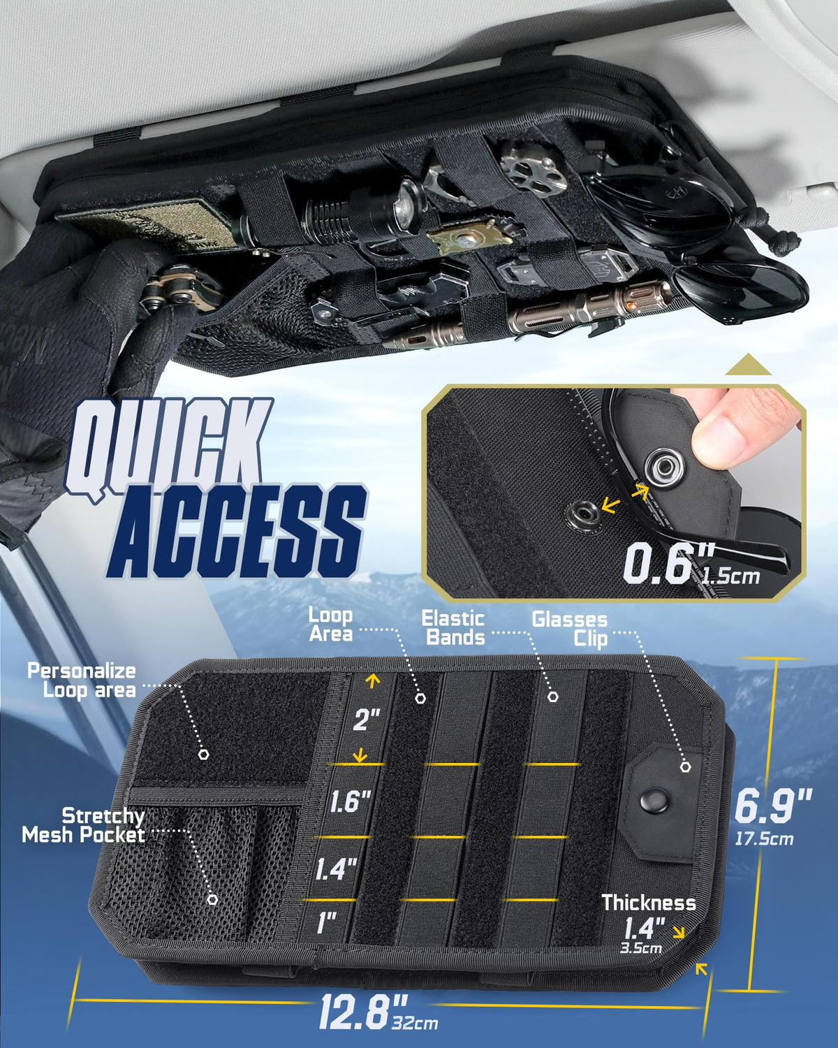 WYNEX close-up of semi-rigid panel showing durable structure benefit