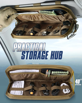 WYNEX opened organizer showing compartments for tidy storage