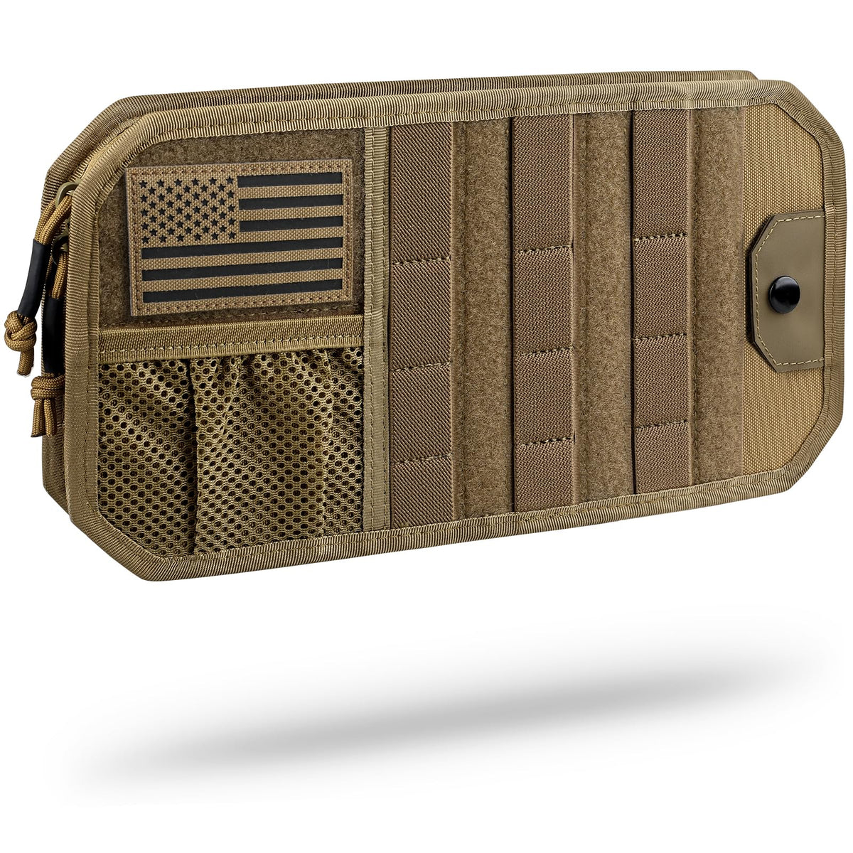 WYNEX front view of visor organizer showing slim profile and quick access