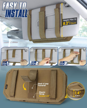 WYNEX zipper pocket interior keeping documents safe and organized