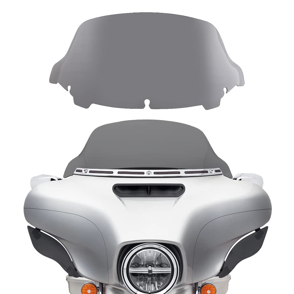 WYNMOTO front view of windshield showcasing fit and aggressive style benefit