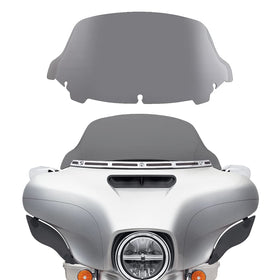 WYNMOTO front view of windshield showcasing fit and aggressive style benefit