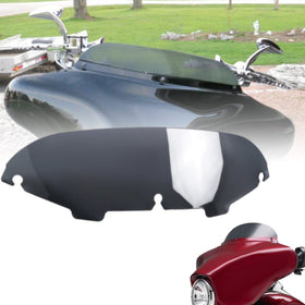 WYNMOTO front profile windshield showing sleek smoked look and improved aerodynamics
