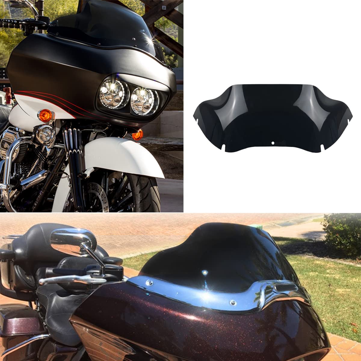 WYNMOTO tinted screen showcasing glare reduction and clear forward view
