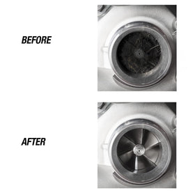 Wynn's cleaner being poured into a fuel tank, showing simple application and maintenance benefit