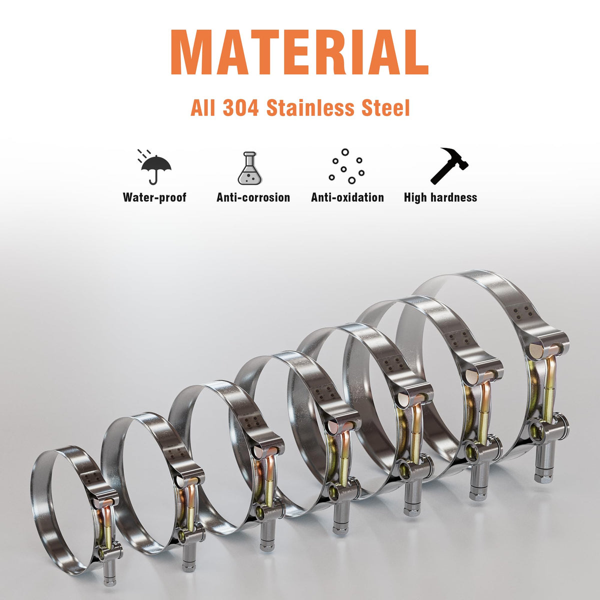 WYSIWYKA detailed view of galvanized bolt and nylon washer showing anti-loosening benefit