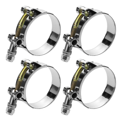 WYSIWYKA front view four-pack clamps showing compact packaging and sturdy build benefit
