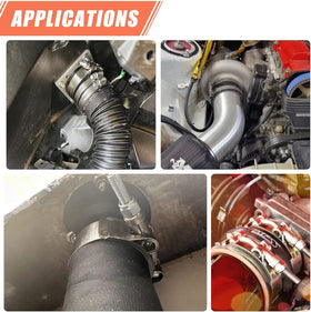 WYSIWYKA opened pack laid out showing four clamps and hardware for easy inspection