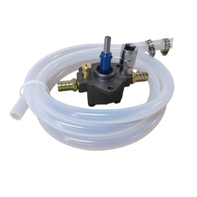 WZHLCX front view of pump showing cast-iron housing and inlet outlet for durable service