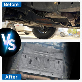 wzrasmiles ML3Z-7222-D installed under Ford F150 demonstrating fit and protection