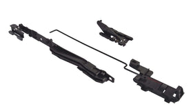 WZRAXJ track components installed in vehicle demonstrating restored smooth sunroof function