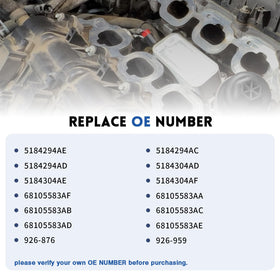 WZUMLAP housing installed under hood on Pentastar engine demonstrating leak-free upgrade benefit