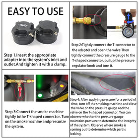 Wzyblixo tester connected to engine intake showing practical workshop use