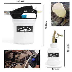 Wzyblixo boxed kit in garage setting showing ready-to-use convenience