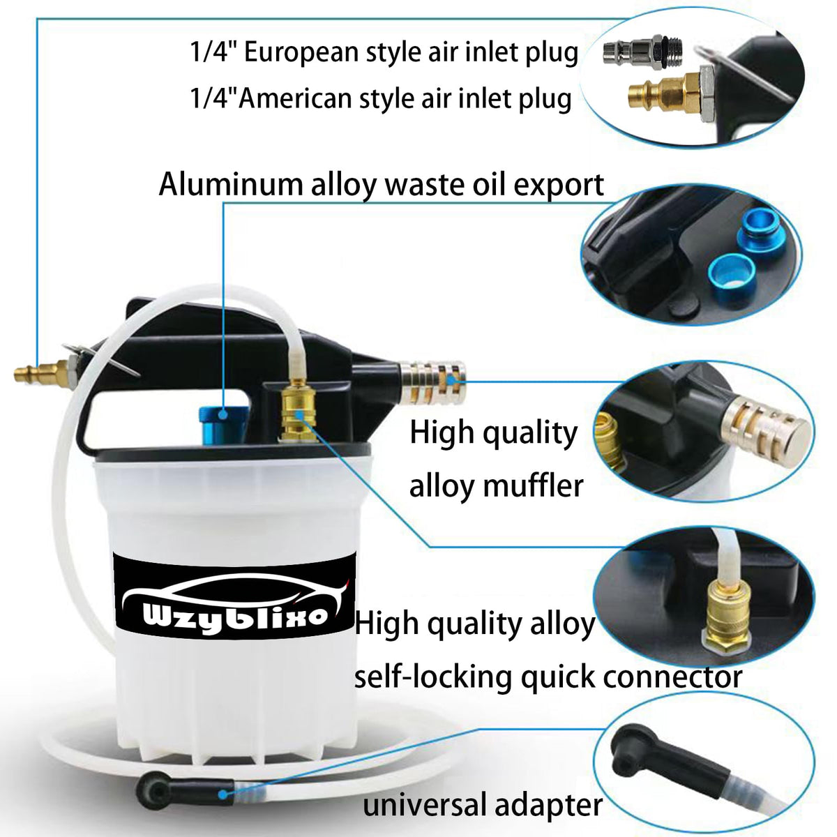 Wzyblixo thumb valve closeup showing vacuum control for steady flow